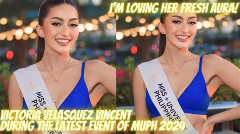 Victoria Velasquez Vincent of Cavite stands out in Miss Universe .